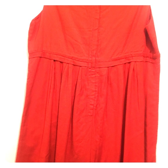 ✨✨H&M Dress Orange Sleeveless size ✨✨ - Picture 4 of 6